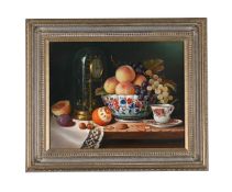 λ RAYMOND CAMPBELL (BRITISH B. 1956), STILL LIFE WITH FRUIT