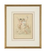 ARTHUR HAUSER (FRENCH 19TH CENTURY), A SET OF SEVEN SATIRICAL CARTOONS