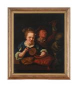 FOLLOWER OF LOUIS DE MONI (DUTCH 1698-1771), THE WAFFLE MAKER