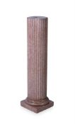 AN ITALIAN BRECCIA MISCHIA PEDESTAL, CIRCA 1800