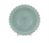 A rare Chinese celadon 'Chrysanthemum' bowl