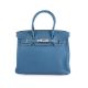HERMÈS, BIRKIN 30, A BLUE JEAN TOGO LEATHER HANDBAG, CIRCA 2006 - Image 1 of 6