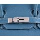 HERMÈS, BIRKIN 30, A BLUE JEAN TOGO LEATHER HANDBAG, CIRCA 2006 - Image 5 of 6