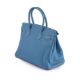 HERMÈS, BIRKIN 30, A BLUE JEAN TOGO LEATHER HANDBAG, CIRCA 2006 - Image 3 of 6
