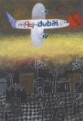 Gertie Young RWS, Fly Dubai, 2023