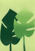 Cathy Tabbakh, Emerald Monstera, 2023