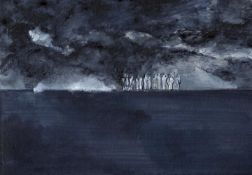 Gosia Łapsa-Malawska, Waiting for ... |Dark Clouds|, 2023