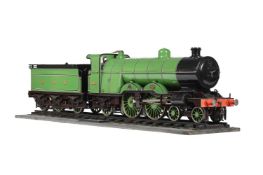 A 3 1/2 INCH GAUGE MODEL OF A GREAT NORTHERN RAILWAY ATLANTIC 4-4-2 TENDER LOCOMOTIVE NO 442