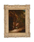 CIRCLE OF GEORGE MORLAND, SPINNING THE YARN