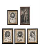 AFTER VAN DYCK, FOUR PORTRAITS OF NOBLEMEN