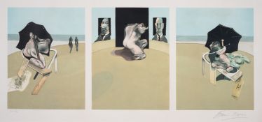 λ Francis Bacon (1909-1992) Triptych 1974-1977 (Sabatier 4)