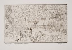 λ Anthony Gross (1905-1984) Promenades en Automne (Herdman 3902)