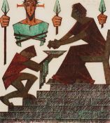 λ Sybil Andrews (1898-1993) Pilate: Station I, from Stations of the Cross (Coppel SA 53)