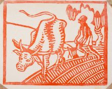 λ Diana Drew (1912-1976) The Water Plough