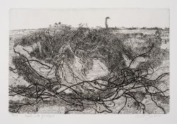 λ Anthony Gross (1905-1984) Heath with Juniper (Herdman 5202)