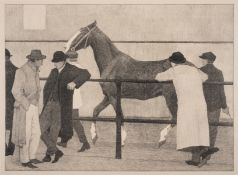 Robert Polhill Bevan (1865-1925) The Horse Dealers (Ward's Repository No.1) (Dry 33)