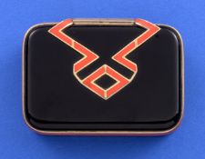 Art Deco-Deckeldose   Um 1930