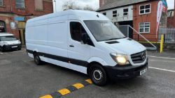 2014 MERCEDES-BENZ SPRINTER 313 CDI LWB WHITE PANEL VAN - 2.2 Diesel - Reverse Camera WP14 YNT