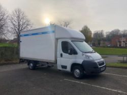 2014 CITROEN RELAY LUTON VAN WITH TAIL LIFT 35 L3 HDI - 137k miles - PO14 FNM