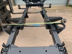 Land Rover 90 Defender hot zink coated chassis - Plus vat