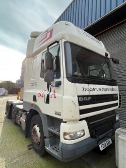 2012 DAF CF85 460 - Non-runner, sold as spares/repair - FD12 SXE - Plus vat