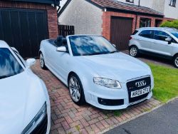 SUPER LOW MILES! 2008 Audi RS4 B7 Manual Cabriolet - 49,300 miles - KR08 ZFX