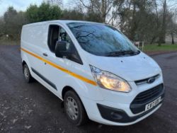 2017 17 ford Transit custom trend White panel van - Euro 6 - Ply lined - CV17 UDO