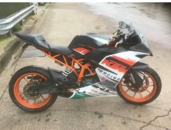 KTM RC125cc Motorcycle - 66 plate - 8303K on the clock - GF66 MXG