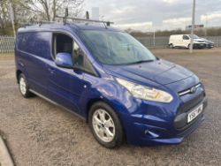 2017 Ford Transit Connect 240 Limited Panel Van - 70,047 miles - YS67 WWL