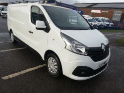 2017 17 Renault traffic Lwb white panel van - Euro 6 - 38k miles - LX17 WWY