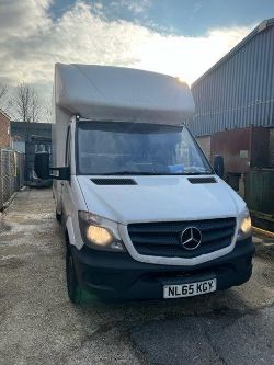 2015/65 MERCEDES-BENZ SPRINTER 313 CDI VAN - TAIL LIFT - 210,184 MILES