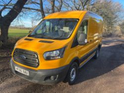 2016 66 FORD TRANSIT L2 H2 YELLOW PANEL VAN - 113K MILES - EURO 6 - 2.0 - SAT NAV