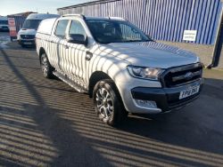 2018 18 FORD RANGER WILDTRAK PICK UP - 69K MILES - EURO 6 - TOW BAR - LEATHER SEATS