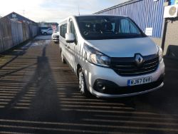 2017 67 Renault traffic mini bus - 9 seats - 127k miles - Alloy wheels - Euro 6 - RJ67 OVR