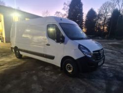 2020 70 Vauxhall movano new shape panel van - 36k miles - euro 6 - ply lined - DP70 EXT