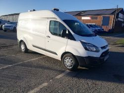 2016 66 ford Transit custom high roof Lwb white panel van - Euro 6 - Ideal camper conversion