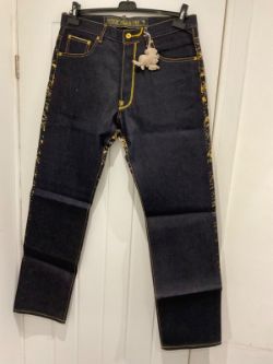 Designer Jeans W34 L34 - The Year of jeans heavy quality denim - - original rrp £200+ new unused