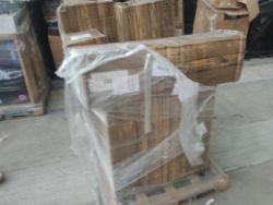 1 Pallet of a Mixture of different size Christmas trees