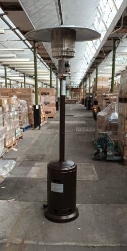 (L6) - 1 Pallet Containing Approx 6 Brand new stainless steel gas patio heaters