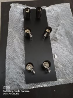 (Box 125) - 10 Packs of led ceiling lights with 6 bulbs per light