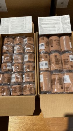 (DJW) - Job lot of Mixed 3M Coban Bandages First Aid Hospital Surgery Medical Supplies