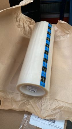 (REF: DJW) - Pallet of Brand new 3M 853 Clear Polyester Tape - RRP £54k - HUGE RESALE VALUE