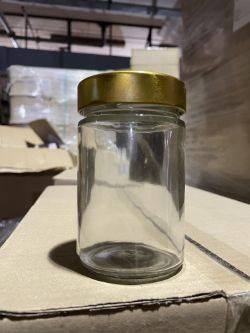 RW/ PLT 34 - 12,880 X BRAND NEW ERGO - GLASS JAR - 314ml
