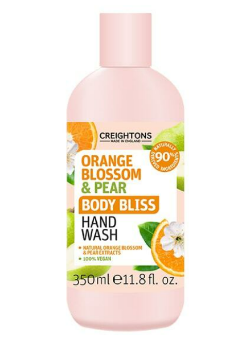 (DJW) - Approx 2774 Brand new bottles of Creightons Orange Blossom & Pear Body Bliss Hand Wash 350ml