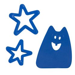 (REF: RW  / PLT 91) - Approximately 100 x NEW KOZIOL - 'Kleine Weihnacht' Dough Scraper & Cookier