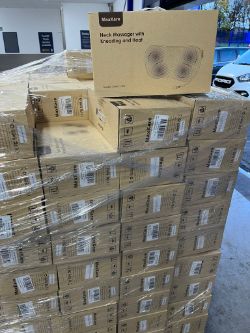 20 x BRAND NEW NECK MASSAGERS WITH KNEADING AND HEAT