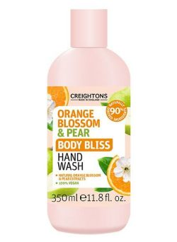 (DJW) - Approx 2774 Brand new bottles of Creightons Orange Blossom & Pear Body Bliss Hand Wash 350ml