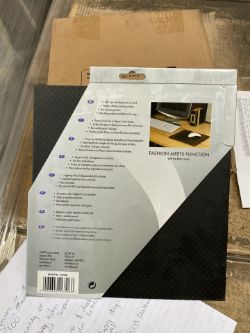 12 x Allsop Metrol 06308 Leather Mouse Mats / Mousepads