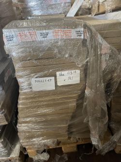 50 x NEW B!ORGANISED - White Shine Slimline Shelf - 26cm