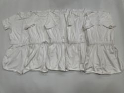 X24 WHITE BABY JUMPSUIT FOR 6-12 MONTHS 100% COTTON - RRP £120